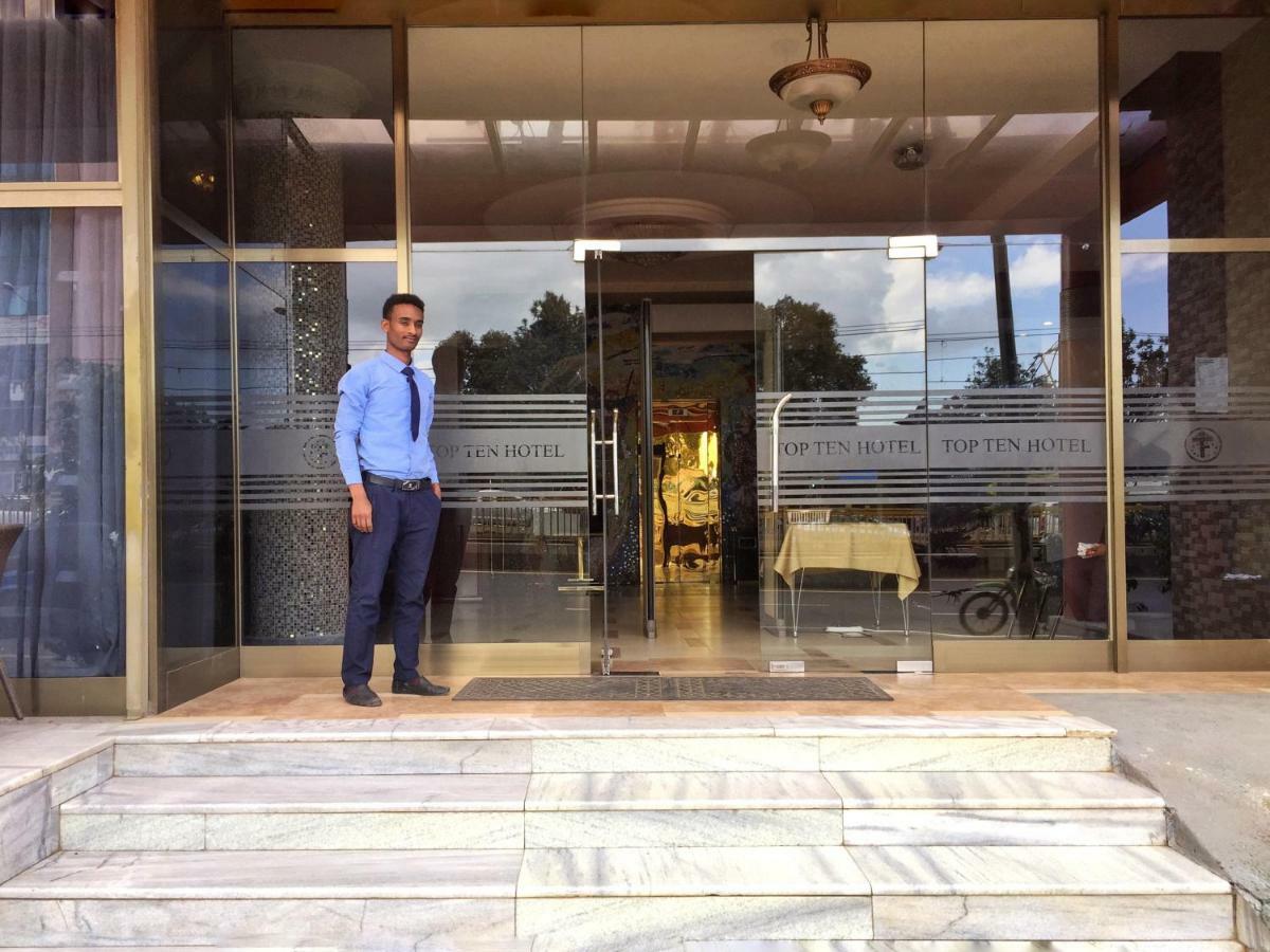 Top Ten Hotel Addis Abeba Exterior foto