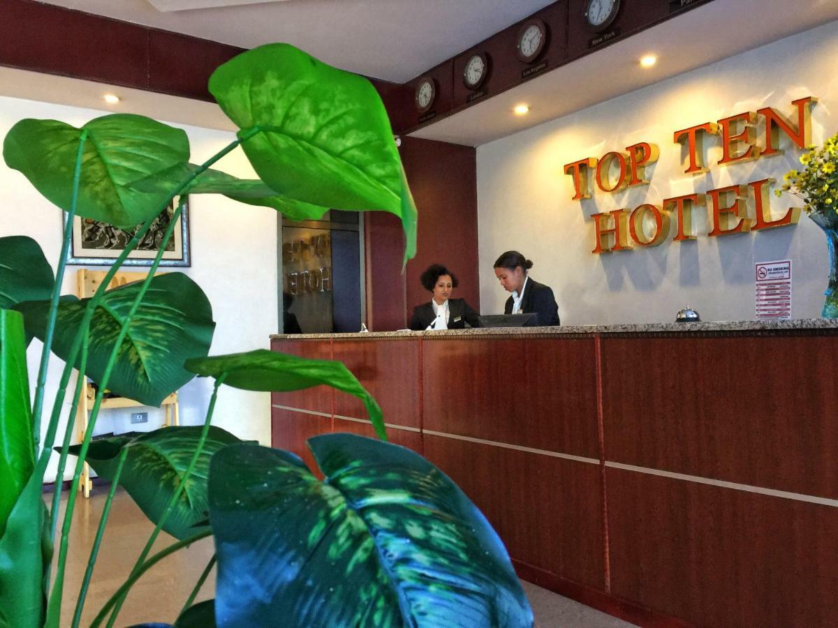Top Ten Hotel Addis Abeba Exterior foto